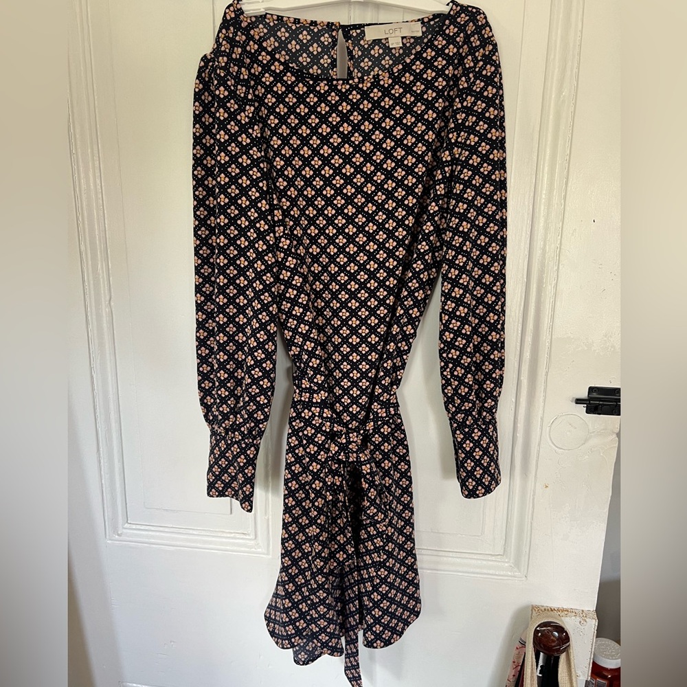 LOFT cherry blossom dress